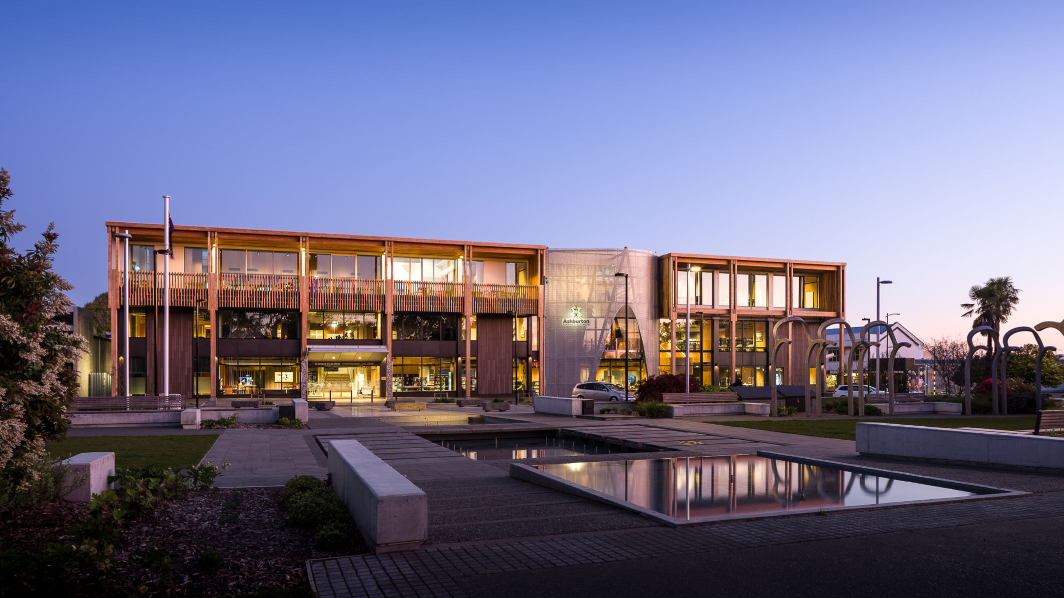 Photographer: Lightforge Te Whare Whakatere
Ashburton Library & Civic Centre