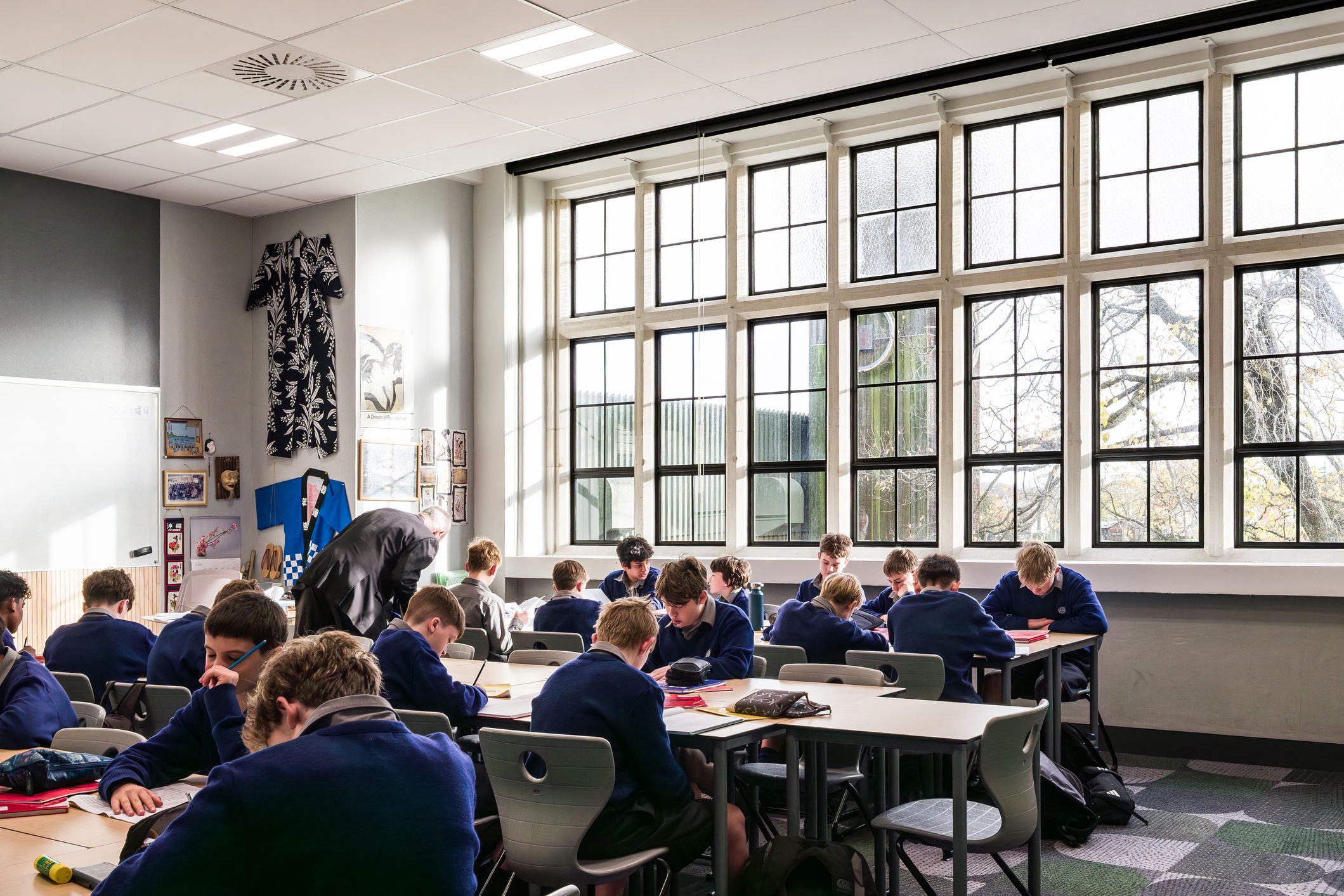 General teaching space Main Block Christchurch Boys' High School